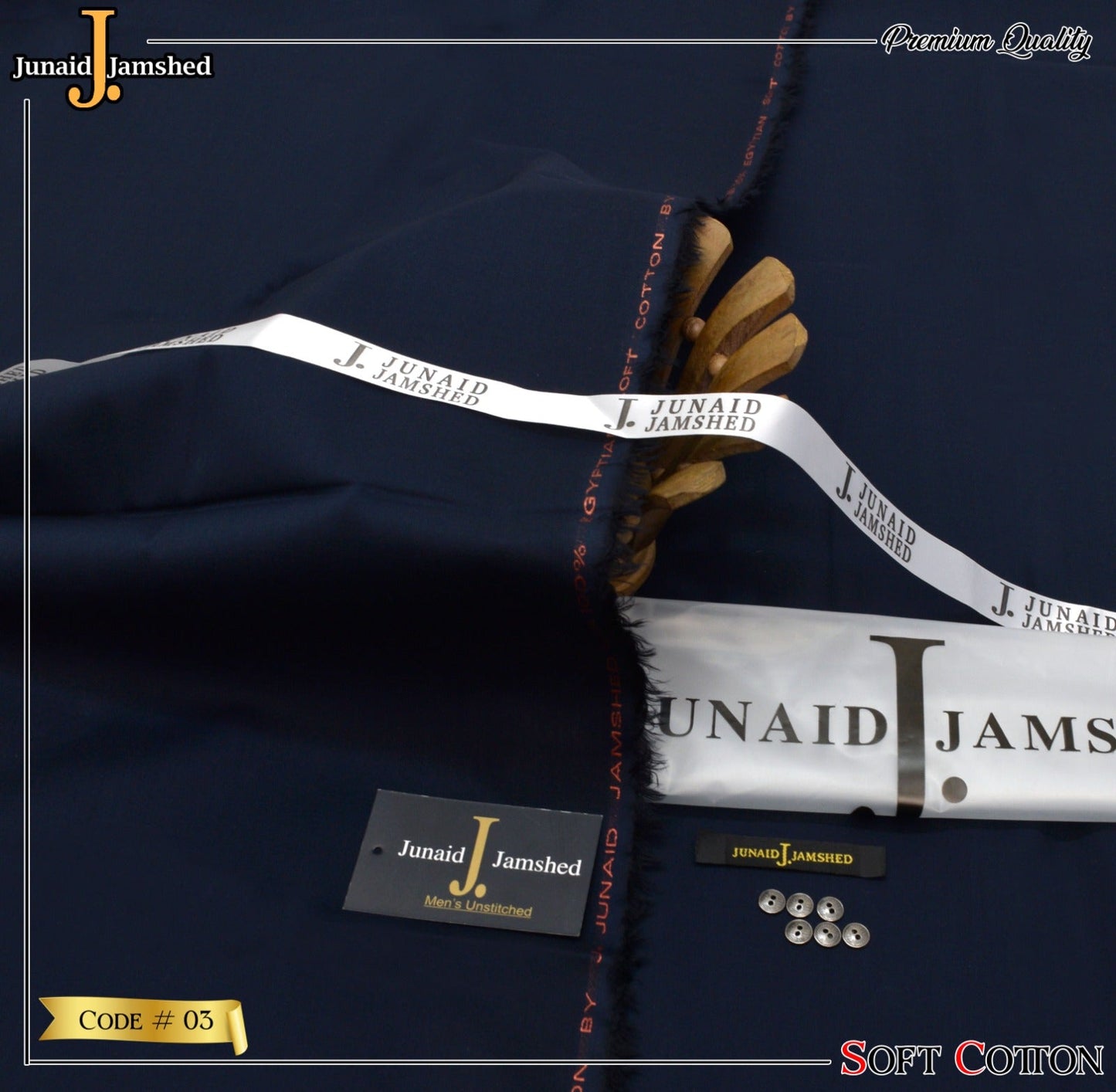 Soft cotton by J.junaid jamshed