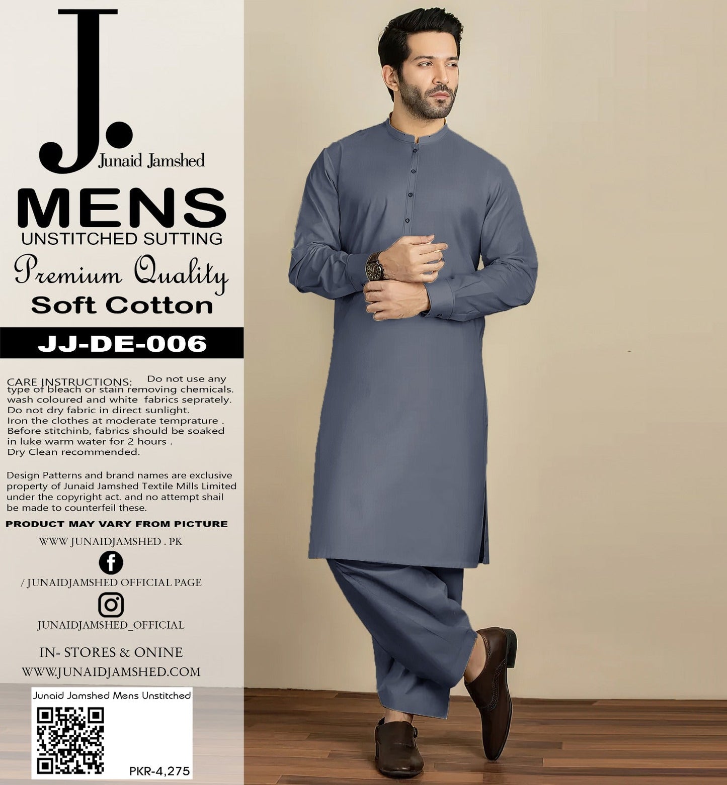 Soft cotton by J.junaid jamshed