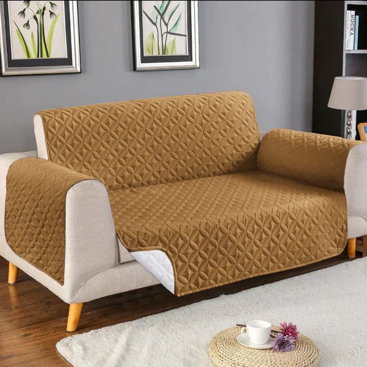 Ultrasonic Quilted Sofa Cover